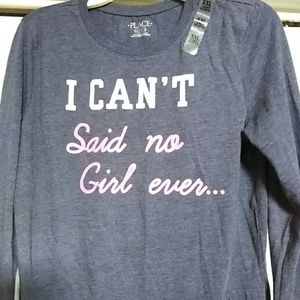 Girls long sleeve t shirt